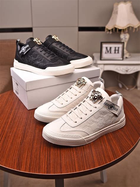 casual men versace shoes|Versace autumn men's shoes price.